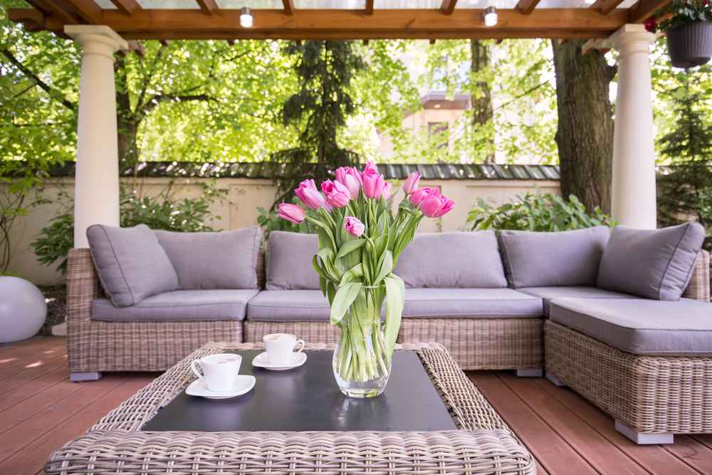 Designed,Space,For,Relax,In,Modern,Garden