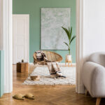 Modern,And,Bohemian,Composition,Of,Interior,Design,At,Apartment,With